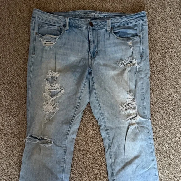 American eagle skinny stretch size 14 regular - Picture 2 of 3